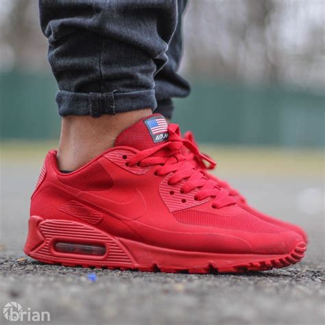 Nike Air Max 90 Hyperfuse 'Independence Day' Red — Kick Game